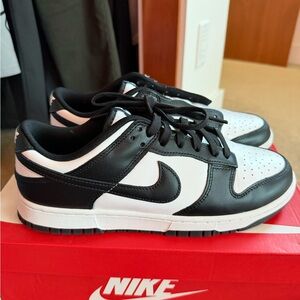 Nike Men's Black and White (Panda) Low-Top Sneakers